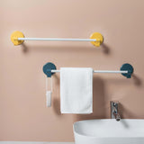 Maxbell Wall Mounted Towel Bar Bathroom Hardware Hanger for Kitchen Cabinet Cafe Yellow