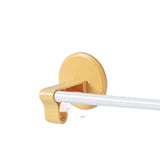 Maxbell Wall Mounted Towel Bar Bathroom Hardware Hanger for Kitchen Cabinet Cafe Yellow