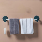 Maxbell Wall Mounted Towel Bar Bathroom Hardware Hanger for Kitchen Cabinet Cafe Blue