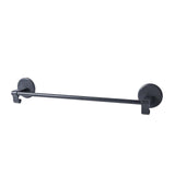 Maxbell Wall Mounted Towel Bar Bathroom Hardware Hanger for Kitchen Cabinet Cafe Black