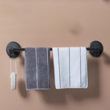 Maxbell Wall Mounted Towel Bar Bathroom Hardware Hanger for Kitchen Cabinet Cafe Black