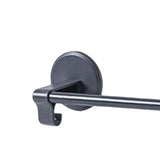 Maxbell Wall Mounted Towel Bar Bathroom Hardware Hanger for Kitchen Cabinet Cafe Black