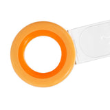 Maxbell Toilet Seat Lifter Toilet Seat Cover Lifter Convenient Fashion for Accessory Orange
