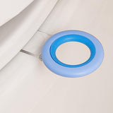 Maxbell Toilet Seat Lifter Toilet Seat Cover Lifter Convenient Fashion for Accessory Light blue
