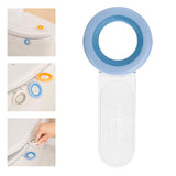 Maxbell Toilet Seat Lifter Toilet Seat Cover Lifter Convenient Fashion for Accessory Light blue
