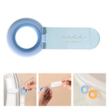 Maxbell Toilet Seat Lifter Toilet Seat Cover Lifter Convenient Fashion for Accessory Dark blue