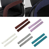 Maxbell 2x Office Chair Armrest protect Cover Removable for Gaming Chair Dark Brown