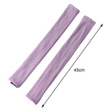 Maxbell 2x Office Chair Armrest protect Cover Removable for Gaming Chair Light Violet
