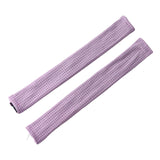 Maxbell 2x Office Chair Armrest protect Cover Removable for Gaming Chair Light Violet
