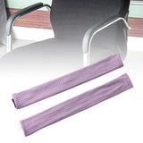 Maxbell 2x Office Chair Armrest protect Cover Removable for Gaming Chair Light Violet