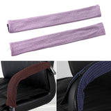Maxbell 2x Office Chair Armrest protect Cover Removable for Gaming Chair Light Violet