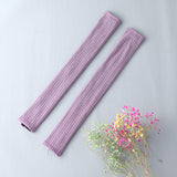 Maxbell 2x Office Chair Armrest protect Cover Removable for Gaming Chair Light Violet