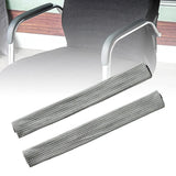 Maxbell 2x Office Chair Armrest protect Cover Removable for Gaming Chair Light Grey