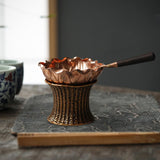 Maxbell Handmade Tea Infuser Filter Kitchen Accessories Kung Fu Tea Set Tea Strainer Stand