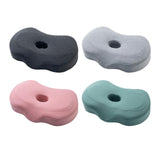 Maxbell Ear Piercing Pillow Small Pillow with Ear Hole for Pressure Relieve Side Sleepers Dark Gray
