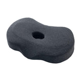 Maxbell Ear Piercing Pillow Small Pillow with Ear Hole for Pressure Relieve Side Sleepers Dark Gray