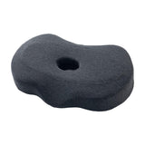Maxbell Ear Piercing Pillow Small Pillow with Ear Hole for Pressure Relieve Side Sleepers Dark Gray