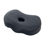 Maxbell Ear Piercing Pillow Small Pillow with Ear Hole for Pressure Relieve Side Sleepers Dark Gray