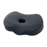 Maxbell Ear Piercing Pillow Small Pillow with Ear Hole for Pressure Relieve Side Sleepers Dark Gray