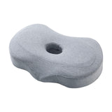 Maxbell Ear Piercing Pillow Small Pillow with Ear Hole for Pressure Relieve Side Sleepers Light Gray