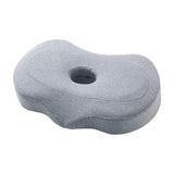 Maxbell Ear Piercing Pillow Small Pillow with Ear Hole for Pressure Relieve Side Sleepers Light Gray