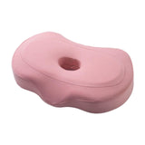 Maxbell Ear Piercing Pillow Small Pillow with Ear Hole for Pressure Relieve Side Sleepers Pink