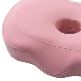 Maxbell Ear Piercing Pillow Small Pillow with Ear Hole for Pressure Relieve Side Sleepers Pink