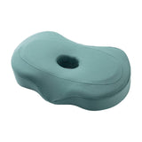 Maxbell Ear Piercing Pillow Small Pillow with Ear Hole for Pressure Relieve Side Sleepers Green