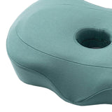 Maxbell Ear Piercing Pillow Small Pillow with Ear Hole for Pressure Relieve Side Sleepers Green