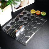 Maxbell Clear Coffee Pod Organizer Accessories Acrylic for kitchen Bars