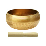 Maxbell Singing Bowl Set Craft Beautiful Sound Copper for Tabletop Yoga Meditation without Ring Cushion