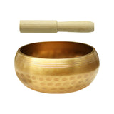 Maxbell Singing Bowl Set Craft Beautiful Sound Copper for Tabletop Yoga Meditation without Ring Cushion
