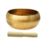 Maxbell Singing Bowl Set Craft Beautiful Sound Copper for Tabletop Yoga Meditation without Ring Cushion