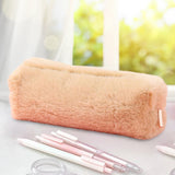 Maxbell Portable Pencil Case Pen Bag Stationery Organizer for Teen Children Kids Khaki
