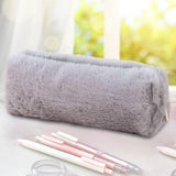 Maxbell Portable Pencil Case Pen Bag Stationery Organizer for Teen Children Kids Gray