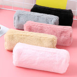 Maxbell Portable Pencil Case Pen Bag Stationery Organizer for Teen Children Kids Bean Pink