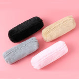 Maxbell Portable Pencil Case Pen Bag Stationery Organizer for Teen Children Kids Bean Pink