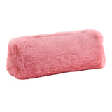 Maxbell Portable Pencil Case Pen Bag Stationery Organizer for Teen Children Kids Bean Pink