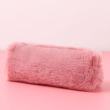 Maxbell Portable Pencil Case Pen Bag Stationery Organizer for Teen Children Kids Bean Pink