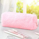 Maxbell Portable Pencil Case Pen Bag Stationery Organizer for Teen Children Kids Pink