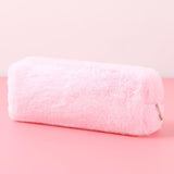 Maxbell Portable Pencil Case Pen Bag Stationery Organizer for Teen Children Kids Pink
