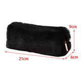 Maxbell Portable Pencil Case Pen Bag Stationery Organizer for Teen Children Kids Black