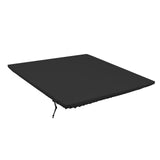 Maxbell Washable Stretchable Table Tablecloth for Holiday Dinner Decoration Black