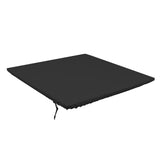 Maxbell Washable Stretchable Table Tablecloth for Holiday Dinner Decoration Black