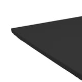 Maxbell Washable Stretchable Table Tablecloth for Holiday Dinner Decoration Black