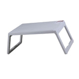 Maxbell Computer Desks Laptop lap Table for Dormitory Eating Breakfast Reading Gray