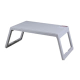 Maxbell Computer Desks Laptop lap Table for Dormitory Eating Breakfast Reading Gray