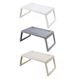 Maxbell Laptop Desk lap Tray Table Folding Laptop Table for Carpet Working White