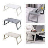 Maxbell Laptop Desk lap Tray Table Folding Laptop Table for Carpet Working White