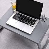 Maxbell Laptop Desk lap Tray Table Folding Laptop Table for Carpet Working Gray